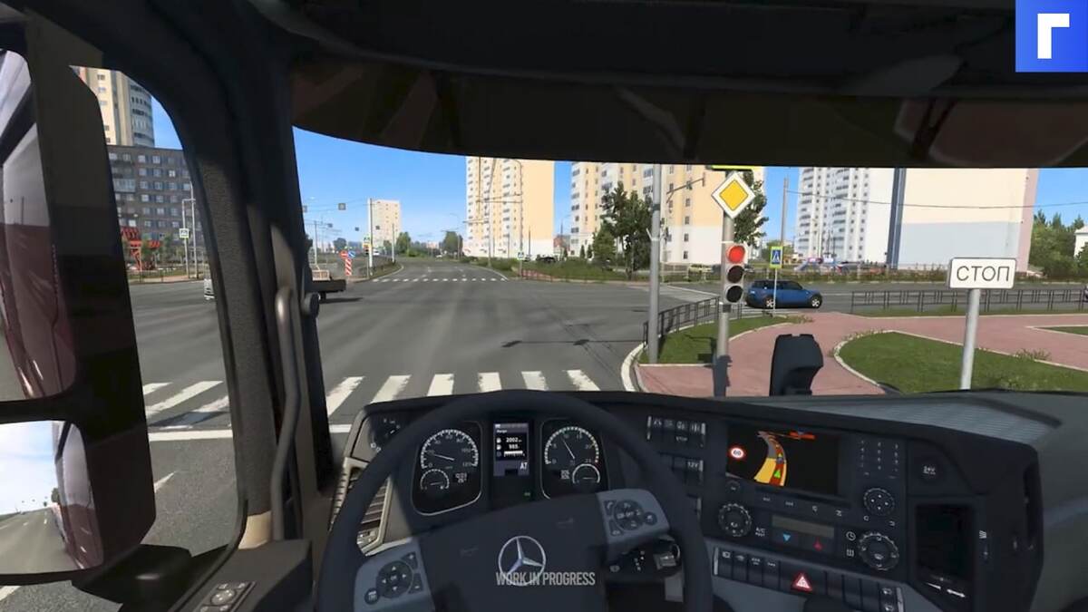 Из Вязьмы в Калугу в новом трейлере DLC «Сердце России» для Euro Truck Simulator 2 