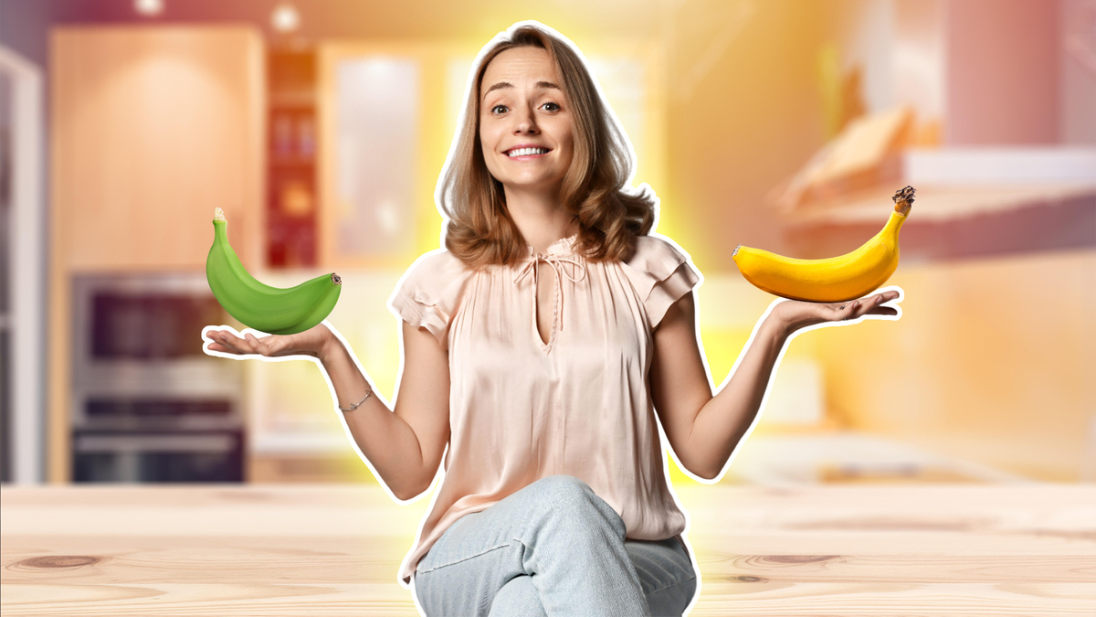 Банан созреет у вас на глазах: как за 15 минут сделать зеленый фрукт сочным
