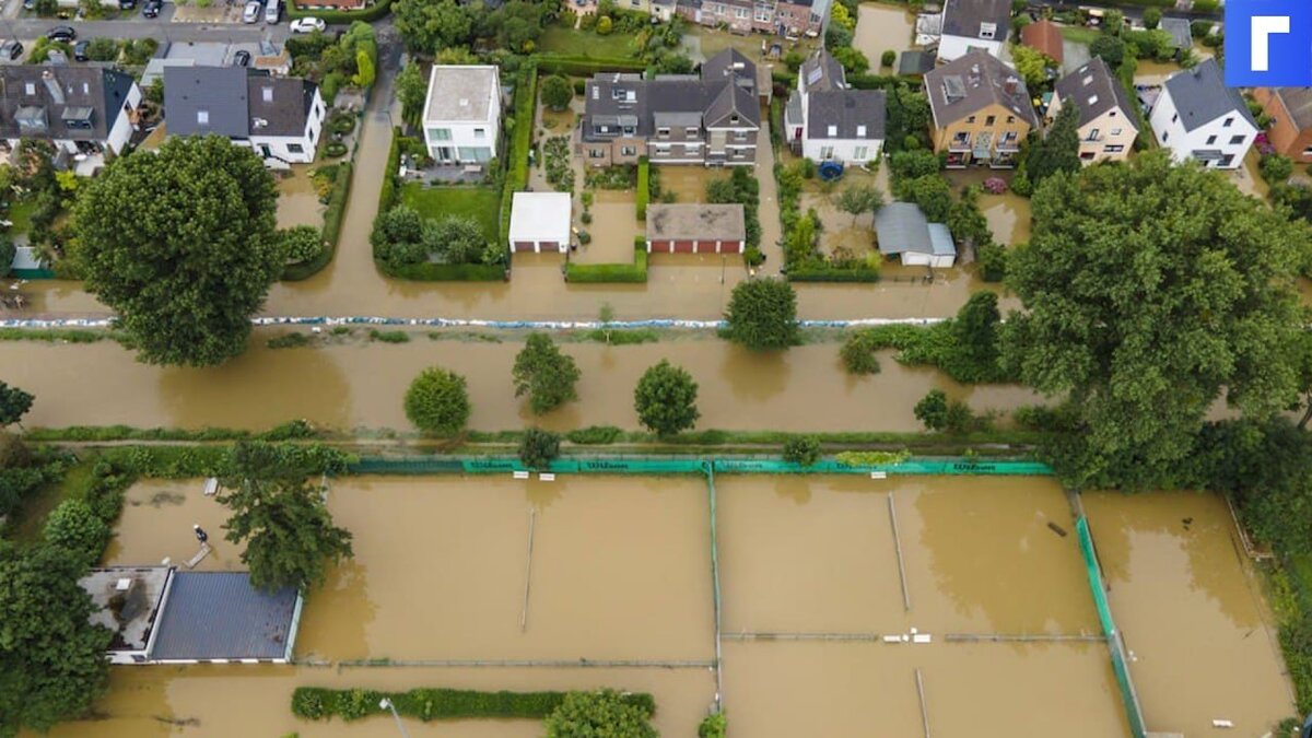 Более 1 тыс. человек пропали без вести после наводнения в Германии