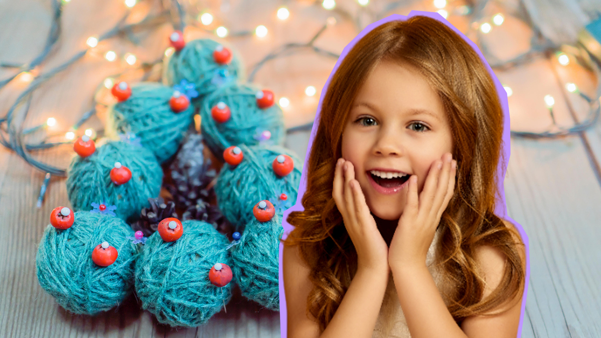 Необычно, дешево и своими руками: это новогоднее украшение приведет детей в восторг