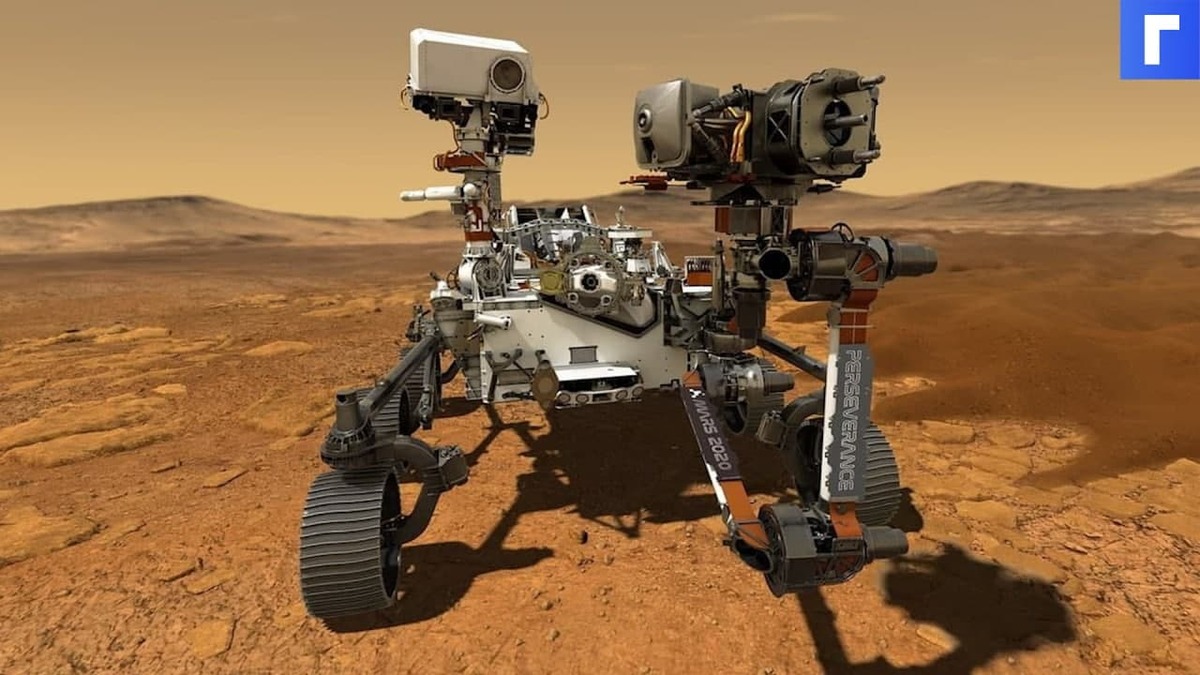 Камера вездехода Perseverance NASA запечатлела необычные объекты на Марсе