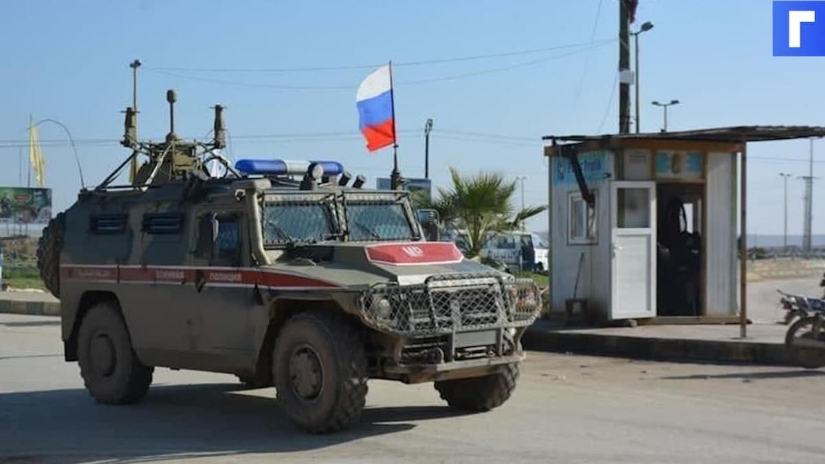 В сирийский город Эль-Камышлы введена российская военная полиция