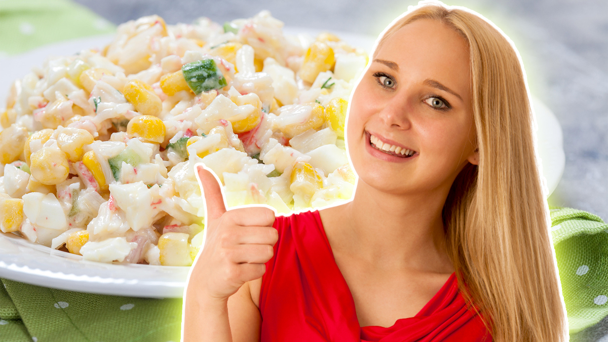 Остатки риса не пропадут: этот легкий салат станет коронным блюдом на столе