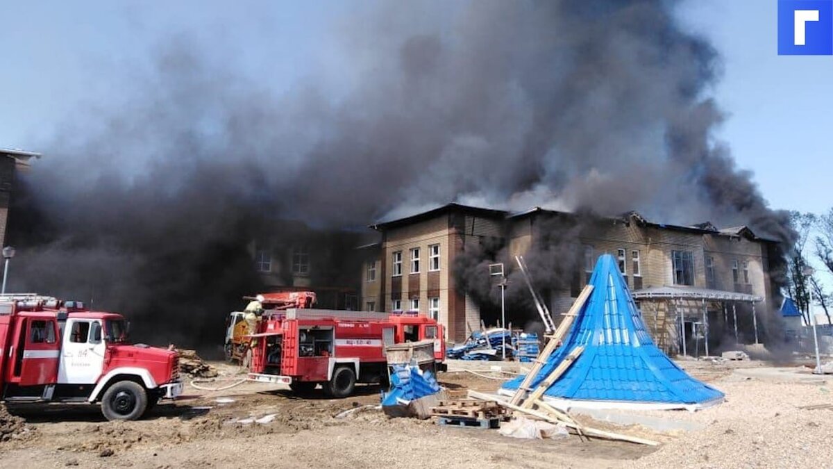 В Краснодарском крае вспыхнул новый детский сад В Краснодарском крае вспыхнул новый детский сад