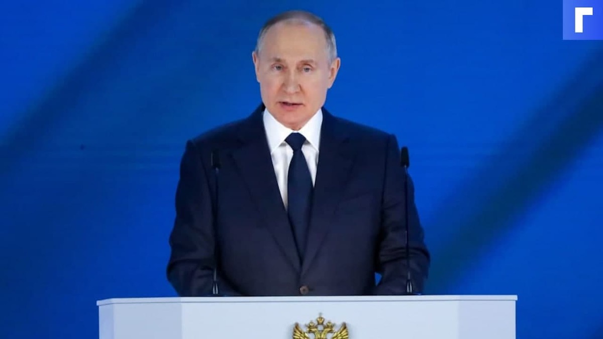 Путин заявил, что люди не должны платить за подводку газа к границе участка