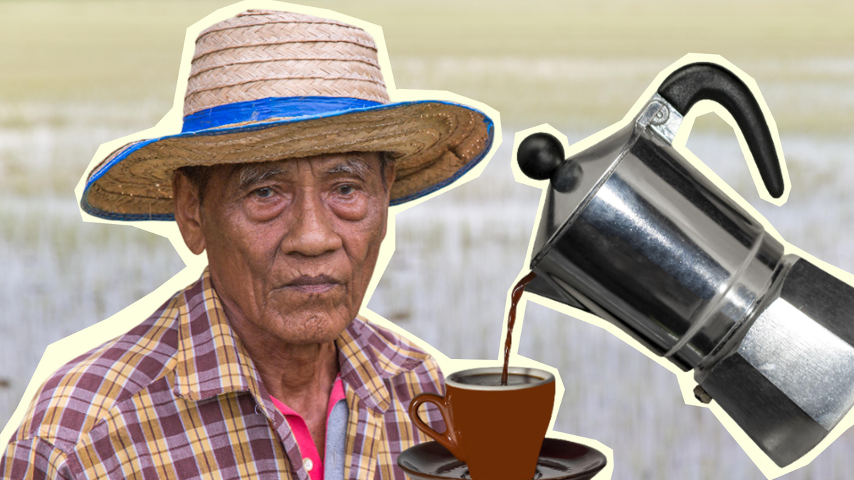 Кофе вверх дном: зачем индонезийцы сначала переворачивают стакан, а потом пьют 