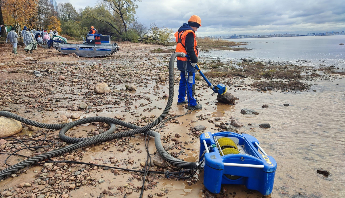 Петербургские волонтеры спасли Финский залив от гипотетических 60 тонн загрязнения