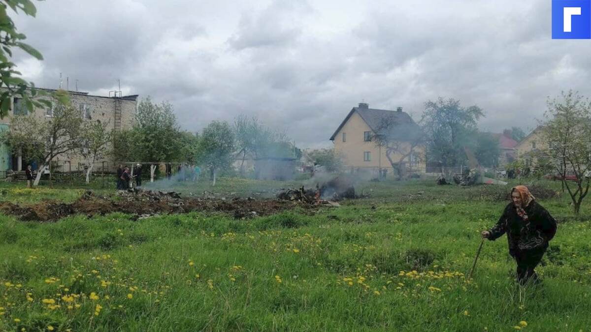 В Белоруссии разбился военный самолет