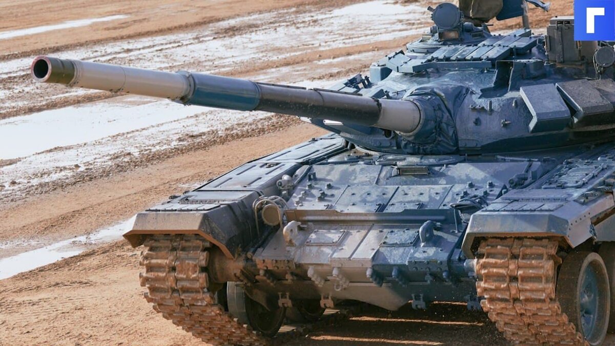 Музейный танк вспорол фуру под Новосибирском