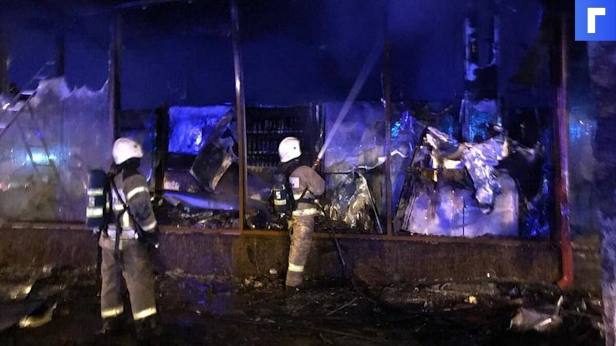 Спасатели ликвидировали пожар в центре Ростова-на-Дону