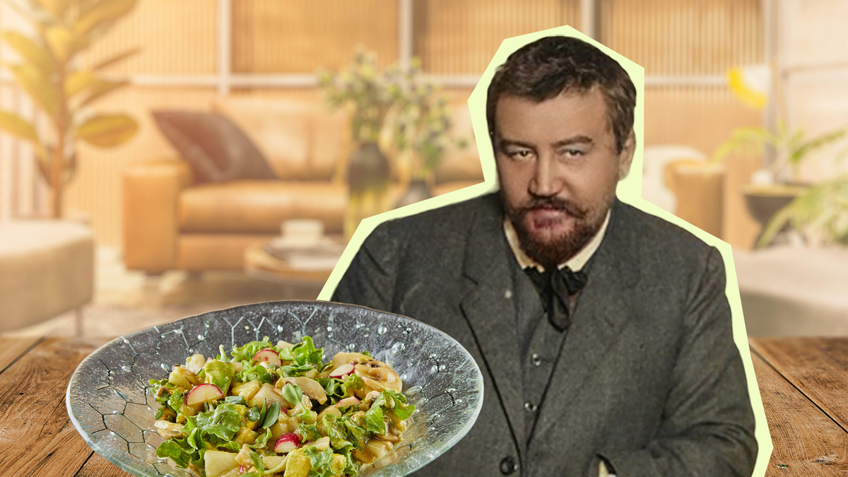 Еда аристократов: рецепт салата, который придумал сам Куприн для своего рассказа