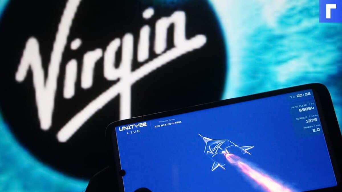 Космолет Virgin Galactic с миллиардером Брэнсоном успешно завершил полет в космос