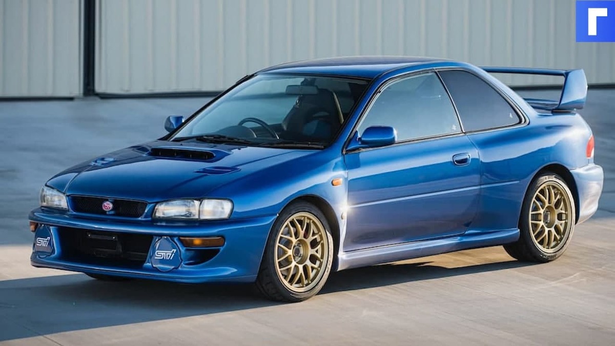 Редкий Subaru Impreza STi 1998 года продают за 12 млн рублей