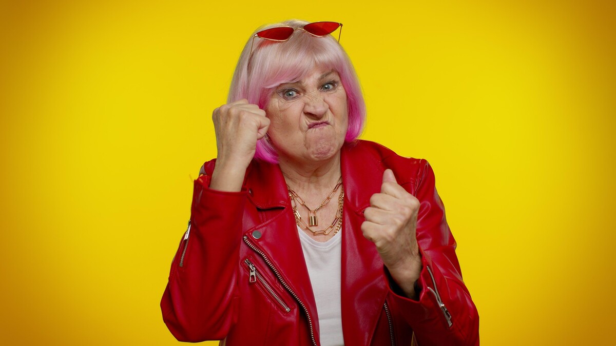 Fisted grandma