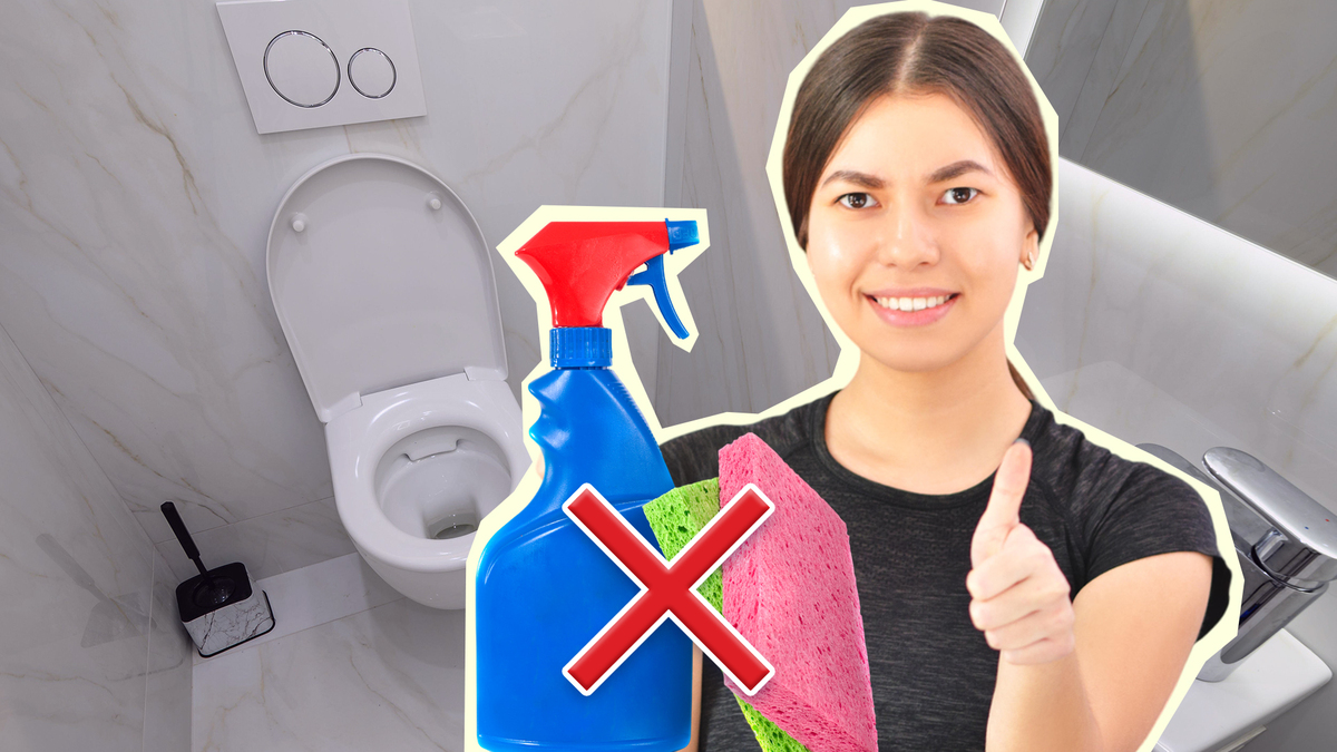 Мудрые хозяйки засыпают это в бачок унитаза: желтая полоска больше не ...