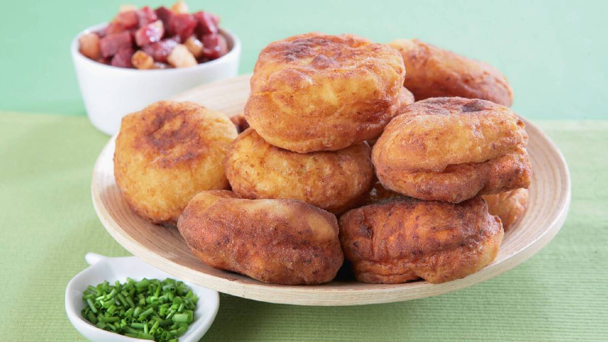 Картофельные пончики