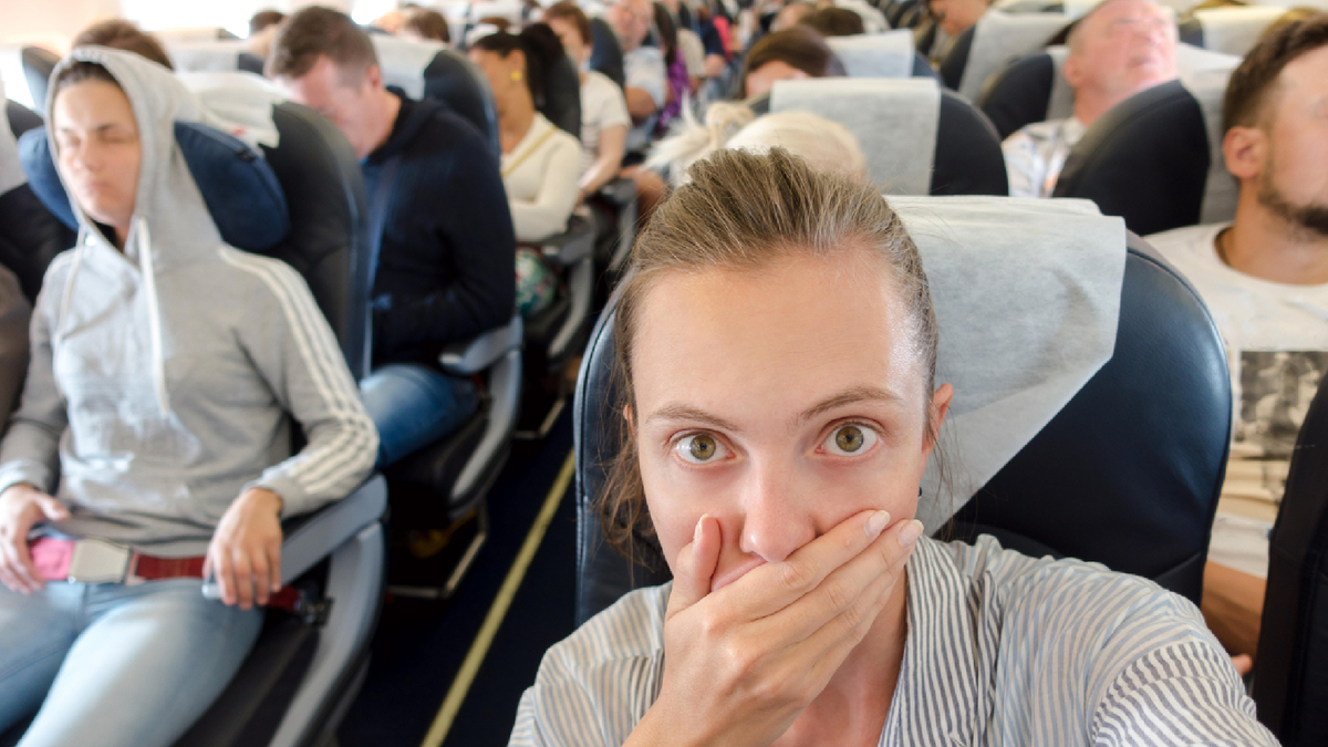 аплодируют в самолете