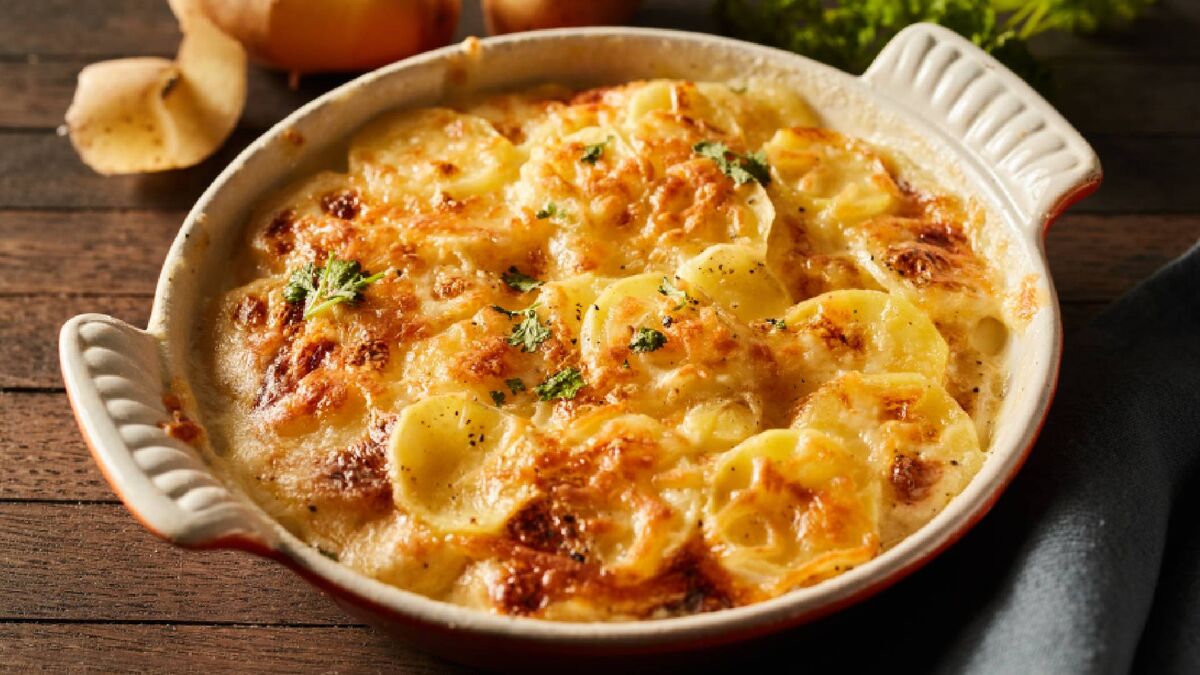 Картофельная запеканка с говядиной