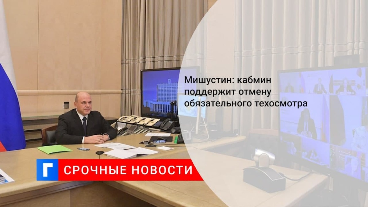 В правительстве рф поддержали идею отменить обязательный техосмотр