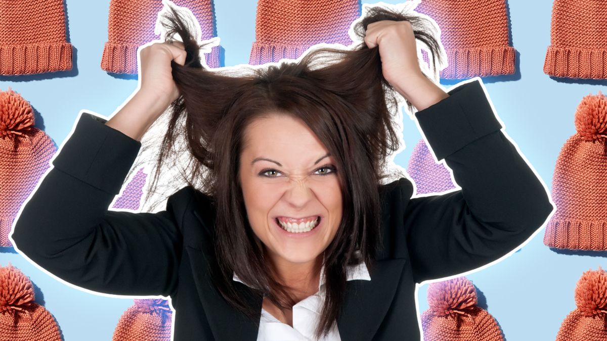 Ни в коем случае не носите эти шапки: они убивают ваши волосы