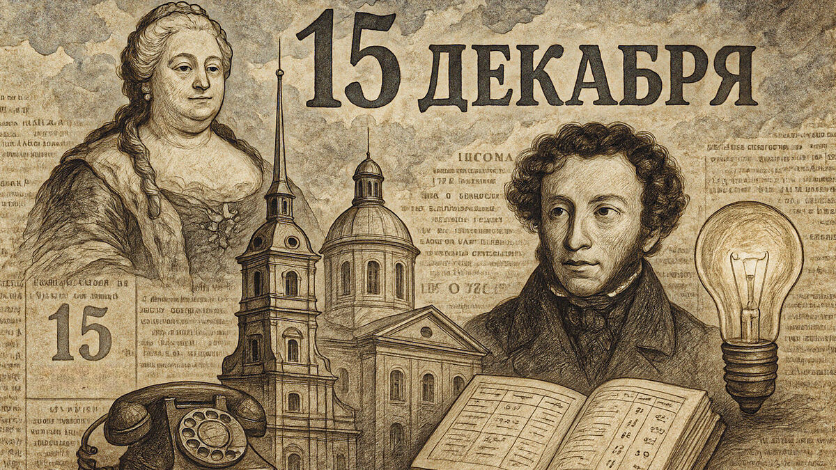 Когда Екатерина II открыла двери: 15 декабря в истории Петербурга