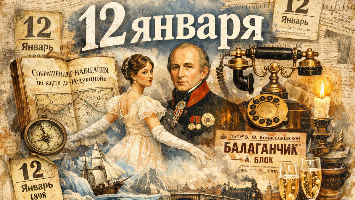 Наташа Ростова устроила бал, а СПб с Москвой провод объединял: 12 января в истории Петербурга
