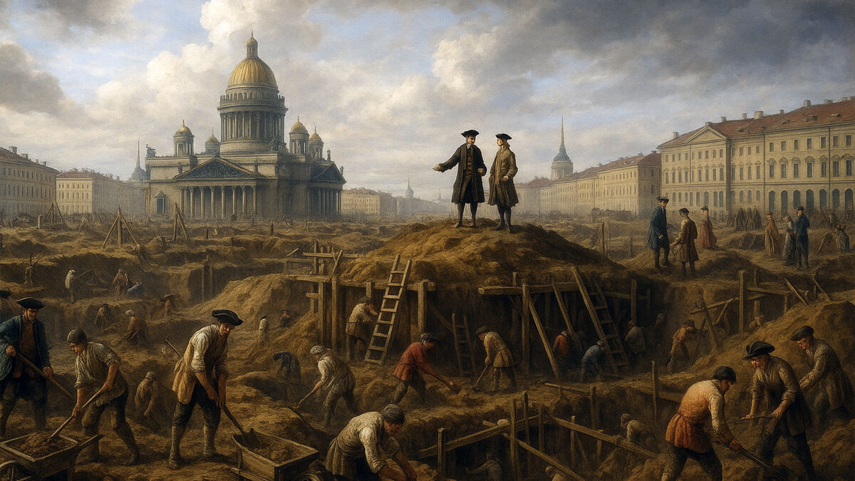 Альтернативная история Петербурга: правда ли что город откопали