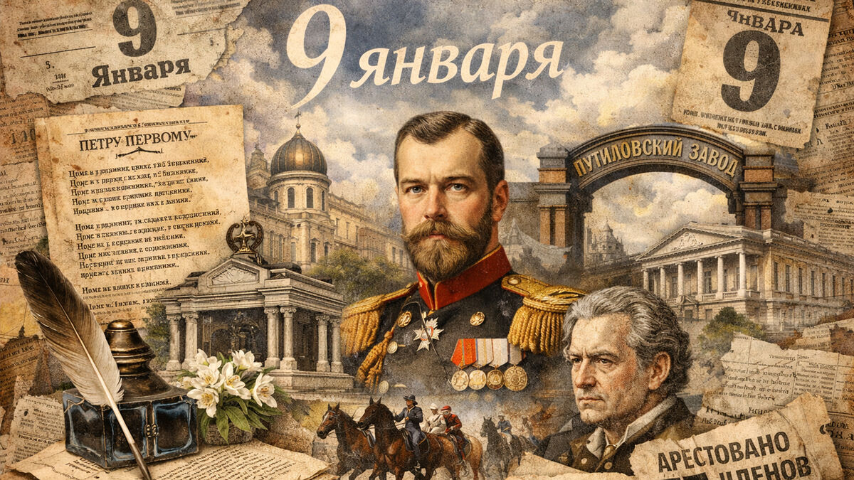 9 января - самый «тяжелый день» по версии Николая II: от «Кровавого воскресенья» до других трагических событий