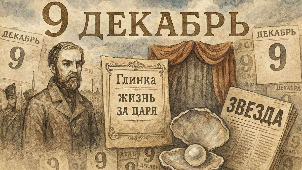 Сусанин-холоп и гений Глинка: чем запомнилось 9 декабря в истории Петербурга 