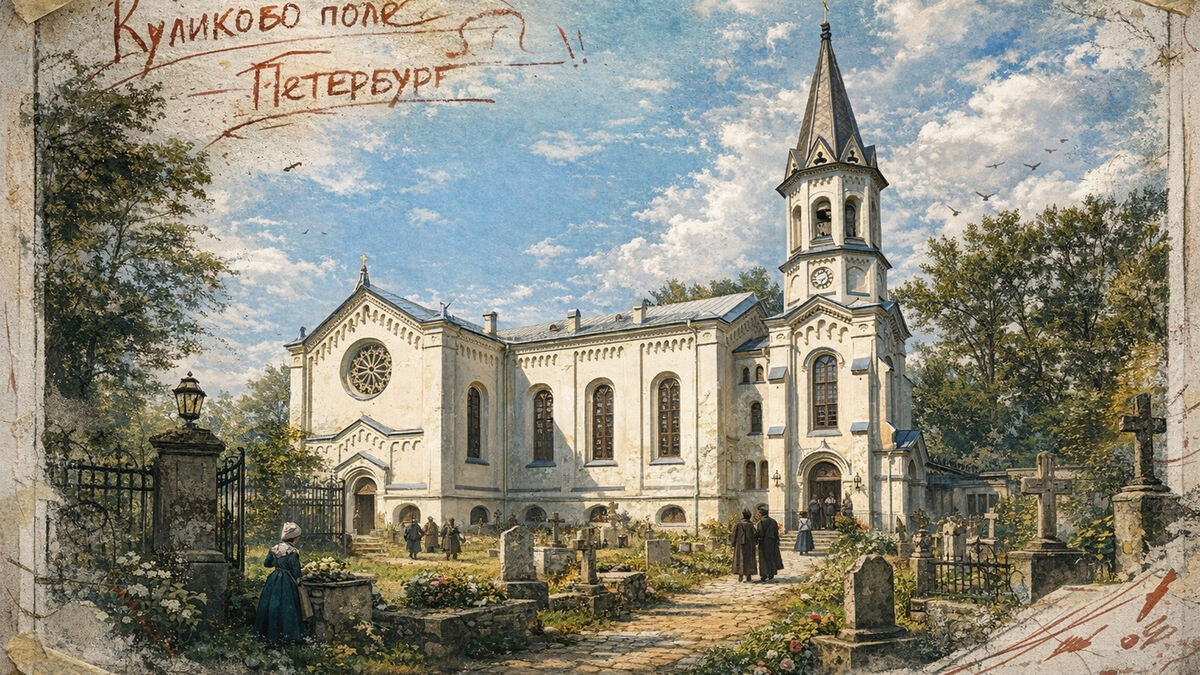 Костёл, выросший из кладбищенской часовни, — редкая готика Петербурга, которую сложно связать с этим районом города