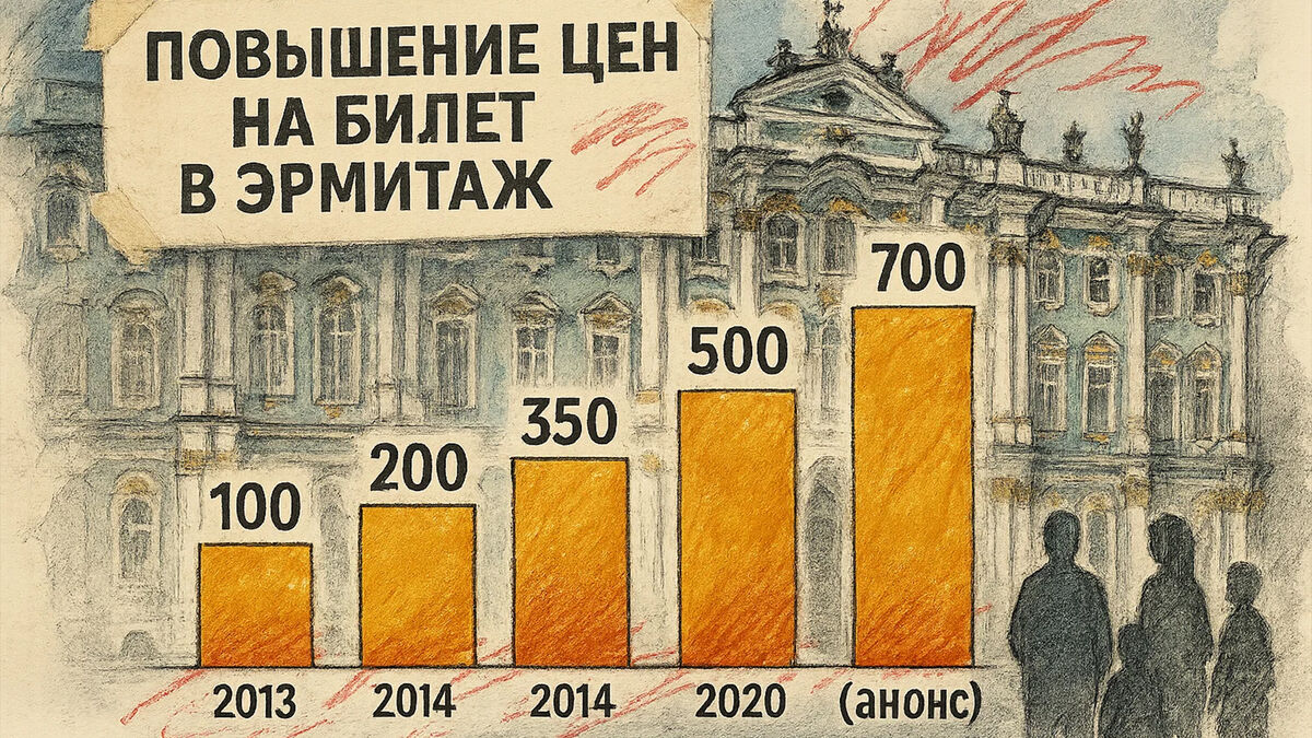 Сколько стоил Эрмитаж 15 лет назад и почему мы не верим своим глазам