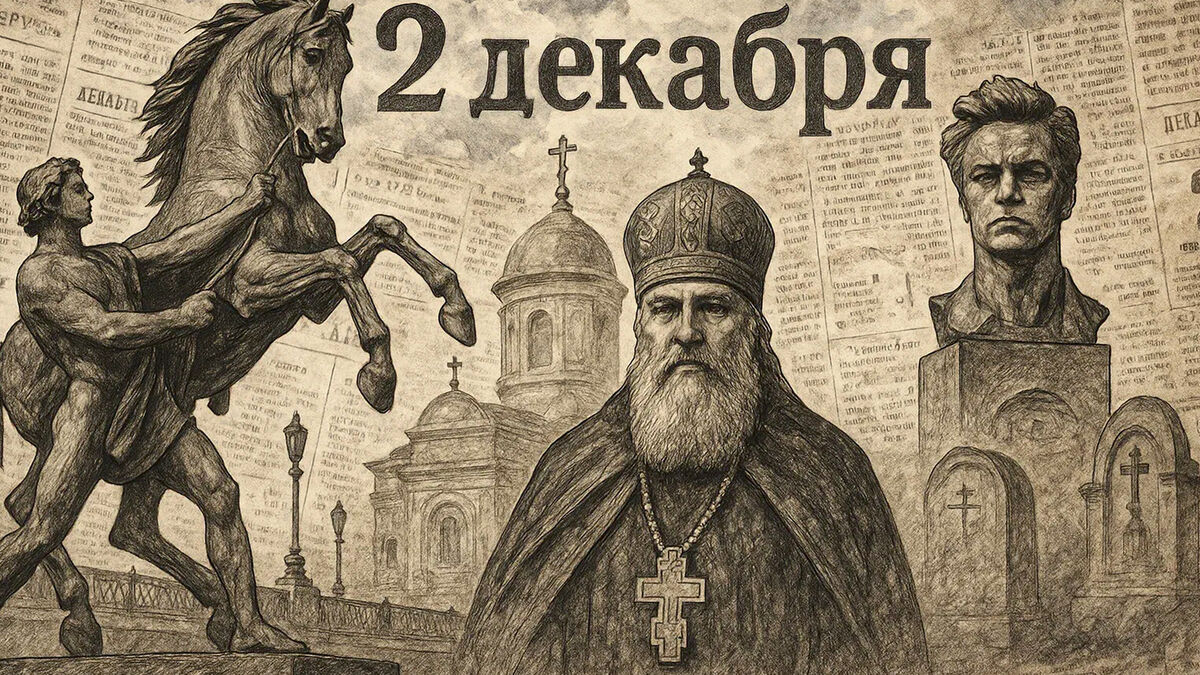 Тайны строительства Аничкова моста и его «сбежавшие» лошади: чем запомнилось 2 декабря в истории Петербурга