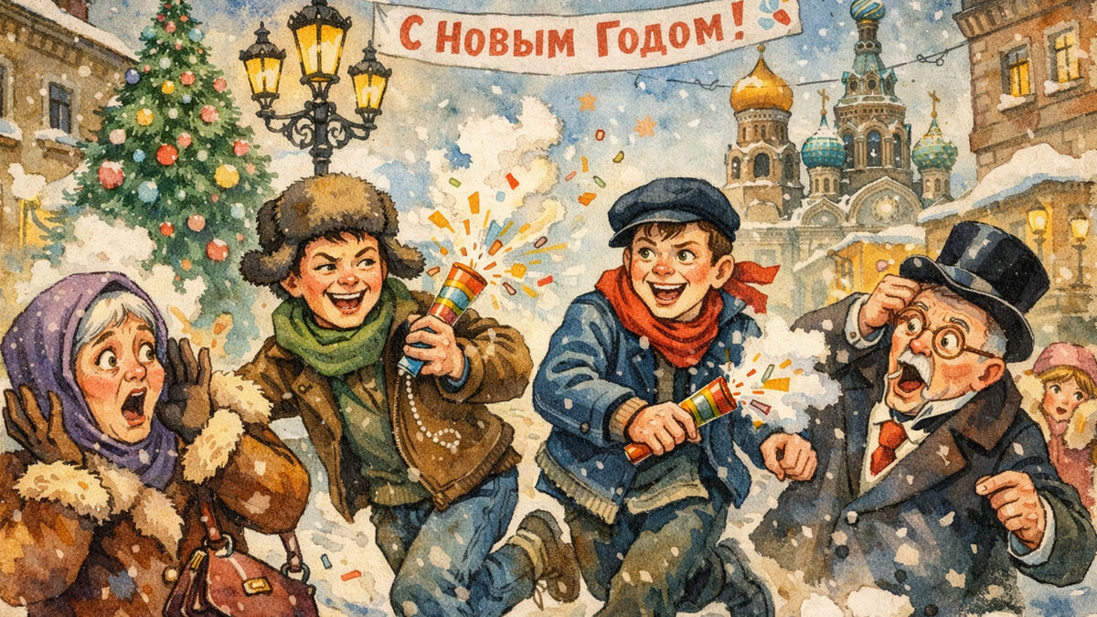 «Сеня, жарь!»: расшифровано тайное слово, которое запускало хаос на улицах старого Петербурга
