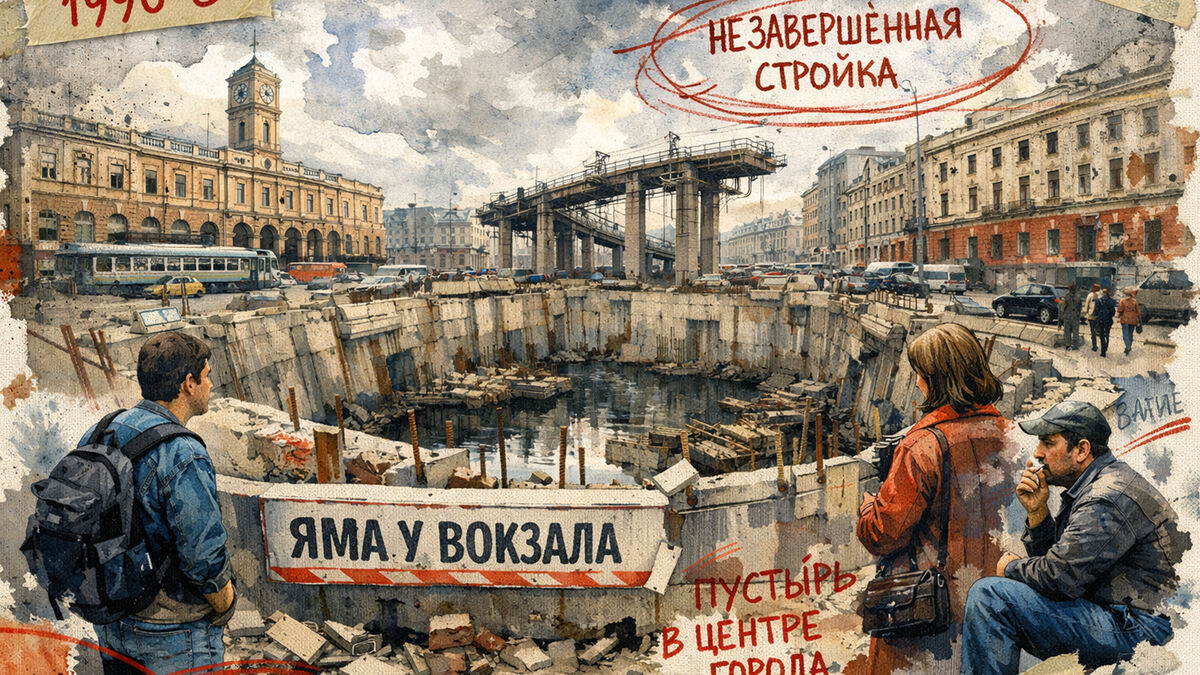 Эта яма в центре Петербурга стоила миллиарды: теперь миллионы людей едут к ней, чтобы лишиться накоплений