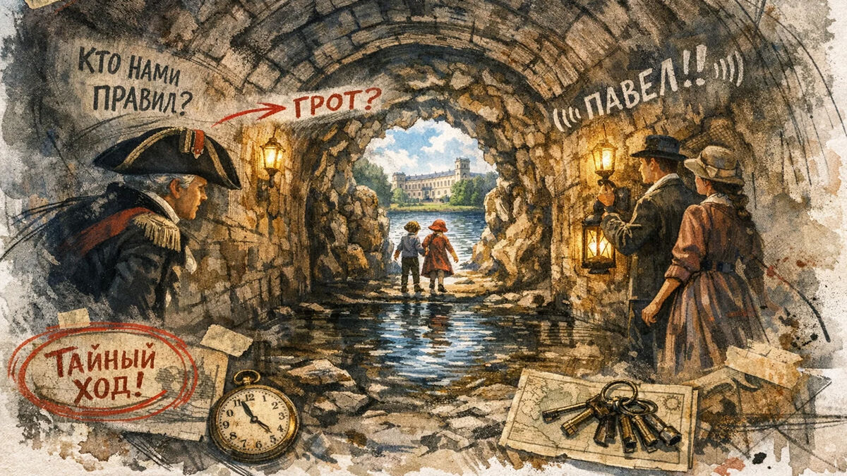 Тайный ход и говорящие стены: грот «Эхо» в пригороде Петербурга