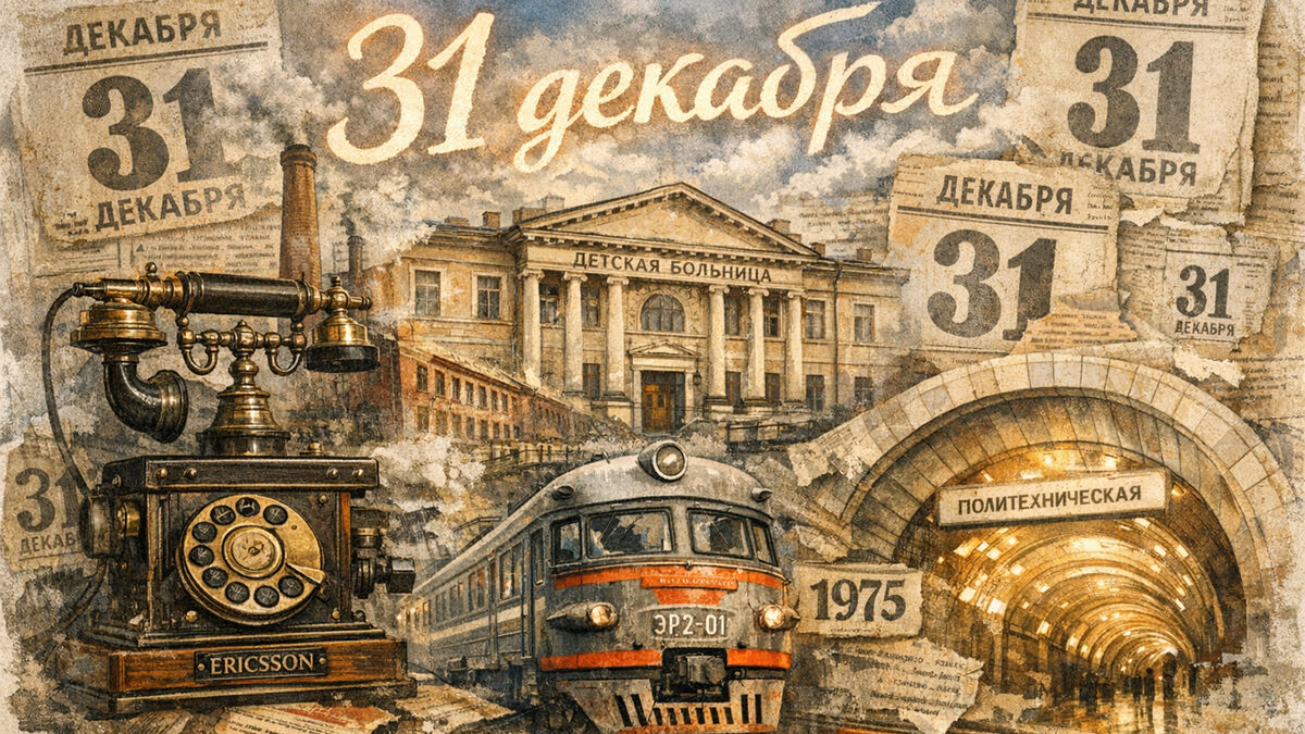 Эриксон, Филатов и метростроители: что произошло 31 декабря в истории Петербурга