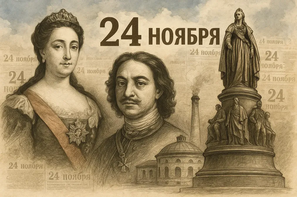 «Яко мужская персона»: чем запомнилось 24 ноября в истории Петербурга