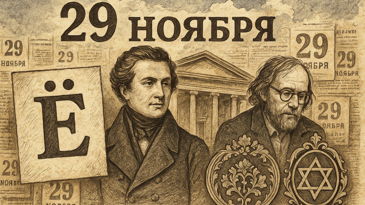 Как шутка породила букву «ё»: чем запомнилось 29 ноября в истории Петербурга