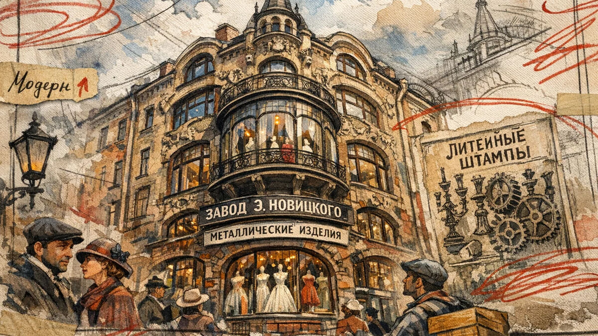 Петербургский «замок платьев» — а начинался он как контора механического завода