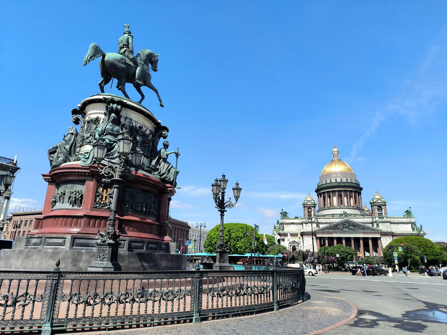 Опасность сверху: Петербург взялся спасать памятники от птичьих «меток»