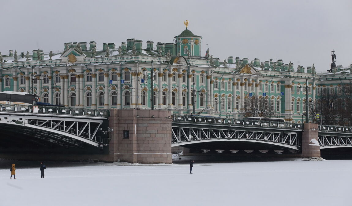 В новогодние праздники Дворцовый и Троицкий мосты «запоют» и засияют: их украсят светозвуковые представления