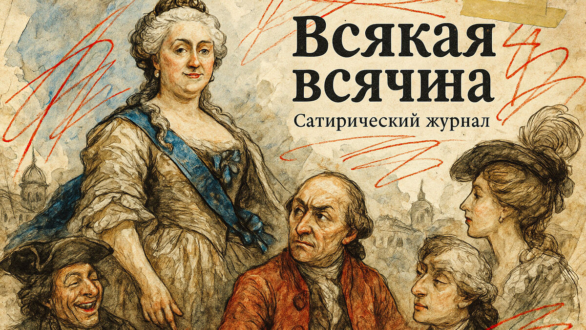 Первый «юмористический паблик» России: что писала Екатерина Великая в своём журнале