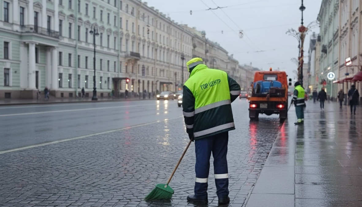 1130 кубометров: за семь дней Петербург вывез мусор и вернулся к осенней уборке