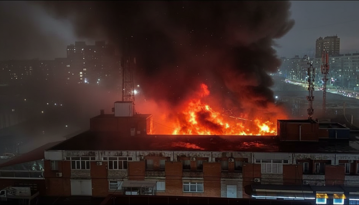 После пожара на Правобережном рынке в Петербурге возбудили дело — не о поджоге, а о нарушении безопасности