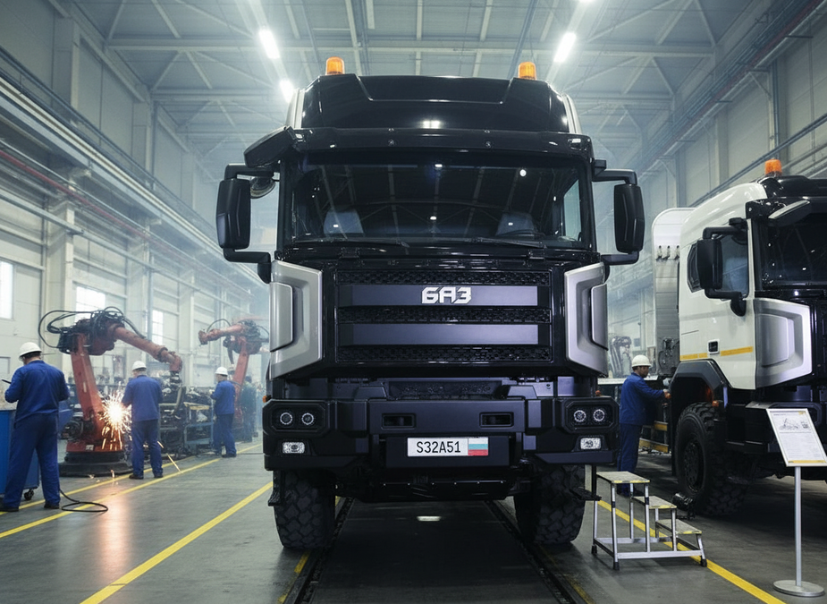 Там, где вчера были Scania и MAN: в Петербурге запустили производство тяжёлых грузовиков