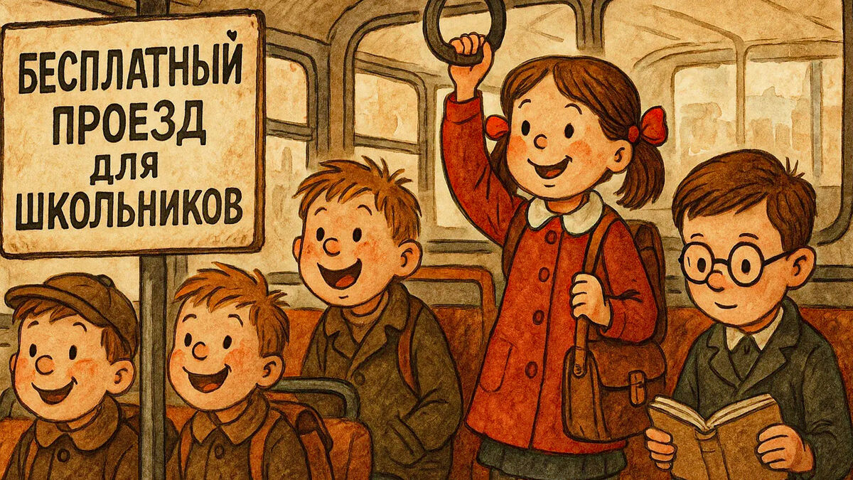 Бесплатный проезд для школьников: какой транпорт все же не повезет ребенка без билета