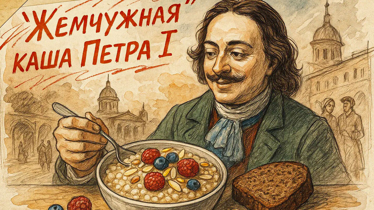 Этой кашей начинал день Пётр I: совсем не то, что подают в модных кафе
