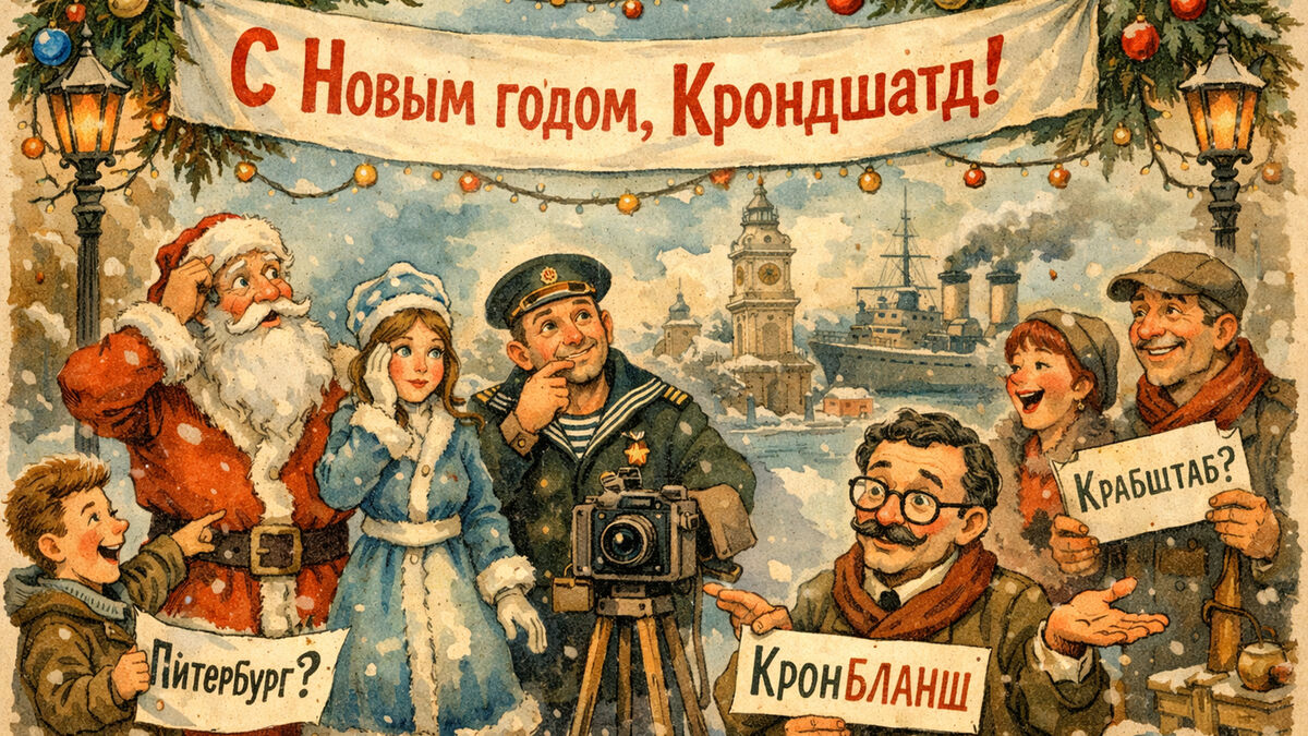 «Крондшатд» на баннере: одна ошибка стала «фейлом года» в Петербурге
