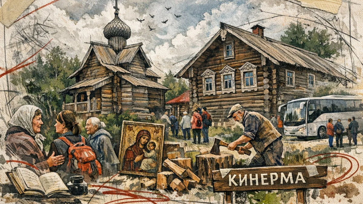 Шесть жителей и четыре тысячи туристов: как живёт деревня Кинерма