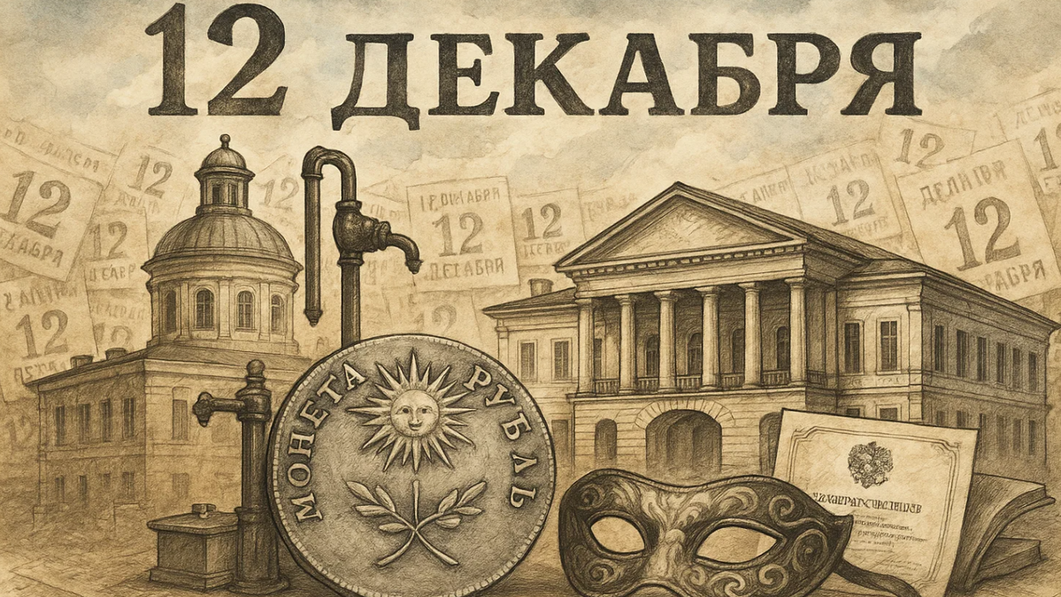 Первый маскарад и дресс-код: чем запомнилось 12 декабря в истории Петербурга